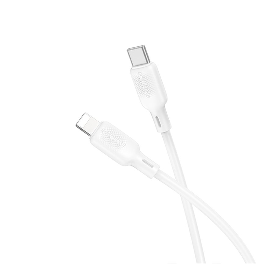 Кабель USB Borofone BX113 Silicone Type-C to Lightning PD27W - Зображення 3