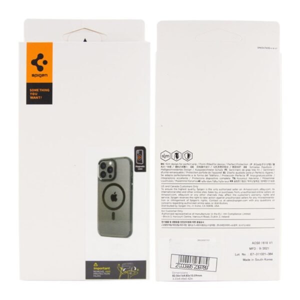 38f43302-fff5-11ef-80c1-9457a5668888-big.jpg Чохол TPU+PC Spigen Ultra Hybrid with Magsafe для iPhone 13 Pro Max