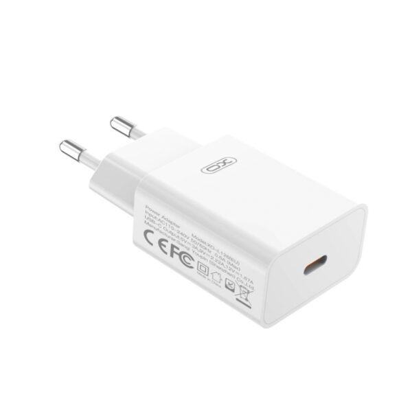 3c4a332a-7004-11ef-80b8-9457a566888c-big.jpg Мережевий Зарядний Пристрій XO L126 1USB-C PD/QC 20W