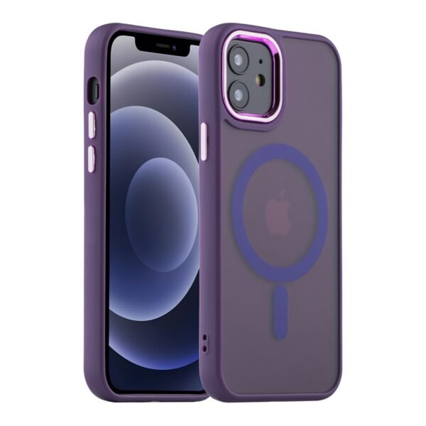 3cfbee18-b605-11ef-80be-9457a566888c-big.jpg Чохол TPU+PC Space Magnetic Color with Magsafe для iPhone 12/12 Pro