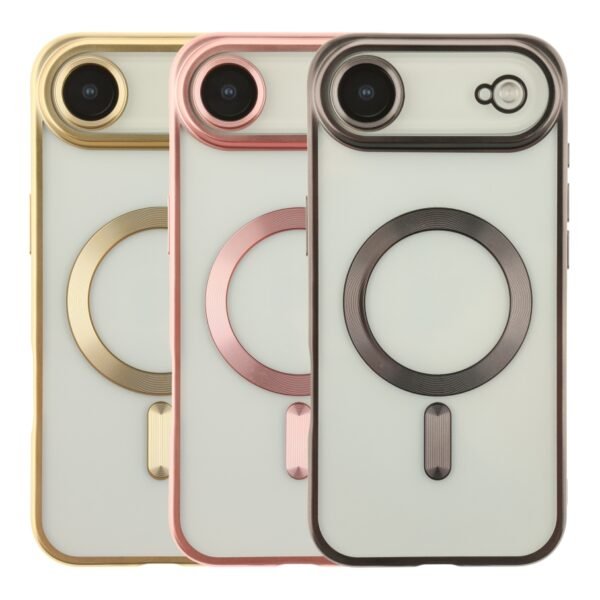 Чохол TPU Metallic Chrome Full Camera with Magsafe для iPhone 17 Air