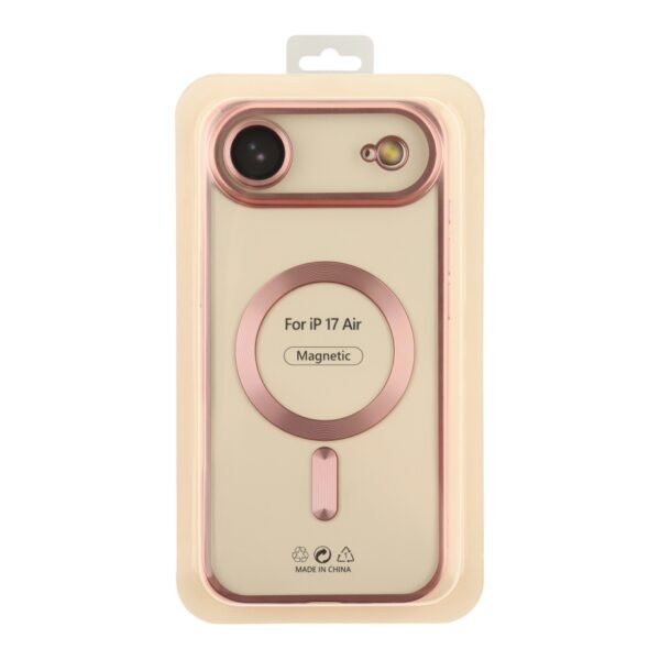 Чохол TPU Metallic Chrome Full Camera with Magsafe для iPhone 17 Air