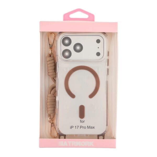 Чохол TPU+PC LanyardCase with MagSafe для iPhone 17 Pro Max