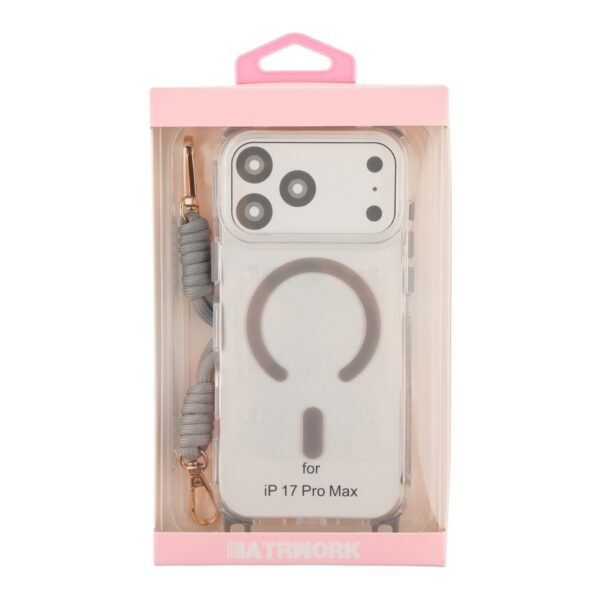 Чохол TPU+PC LanyardCase with MagSafe для iPhone 17 Pro Max