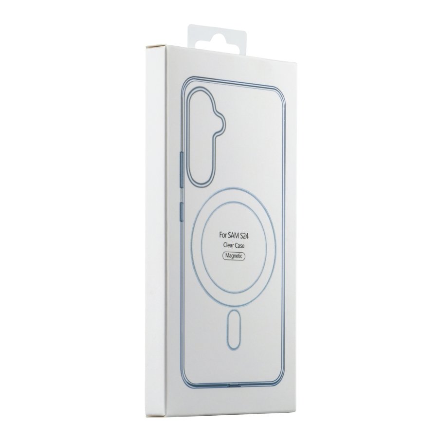 Чохол TPU Clear Case with MagSafe для Samsung Galaxy S24 5G (S921) - Зображення 2