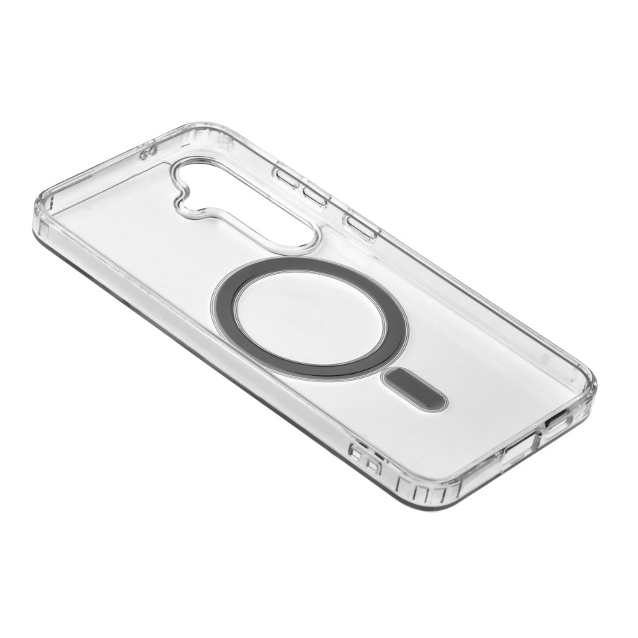 Чохол TPU Clear Case with MagSafe для Samsung Galaxy S24 5G (S921) - Зображення 6