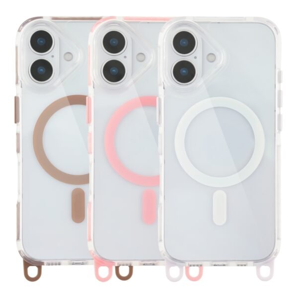 Чохол TPU+PC LanyardCase with MagSafe для iPhone 17