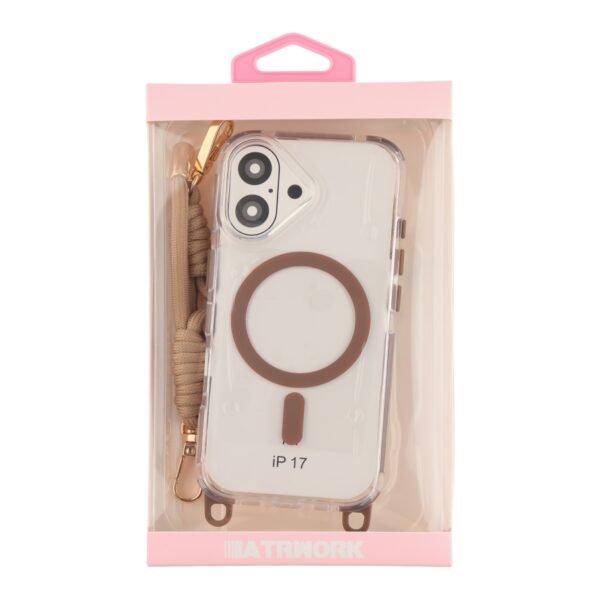 Чохол TPU+PC LanyardCase with MagSafe для iPhone 17