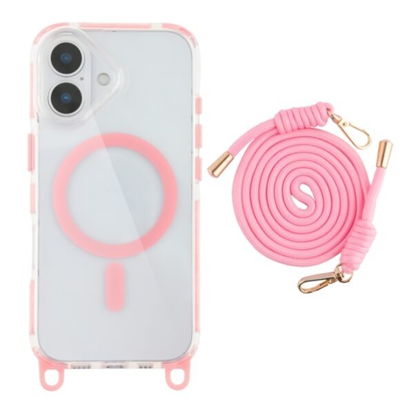 Чохол TPU+PC LanyardCase with MagSafe для iPhone 17