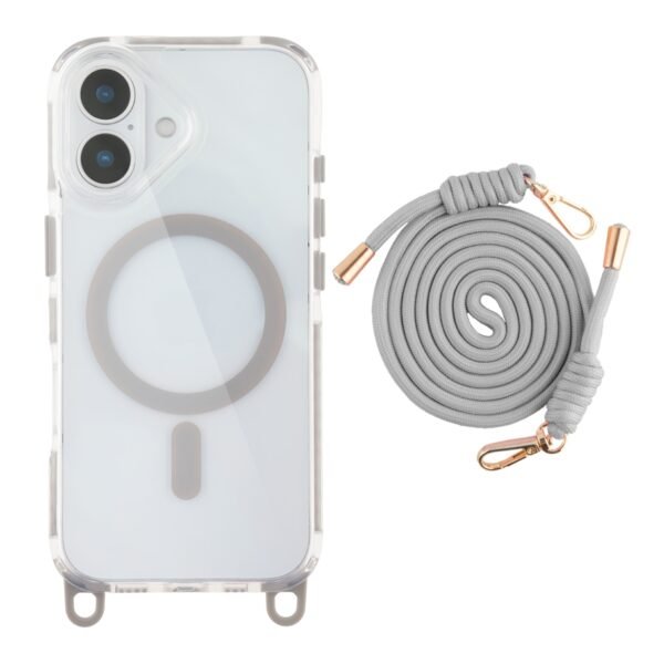 Чохол TPU+PC LanyardCase with MagSafe для iPhone 17