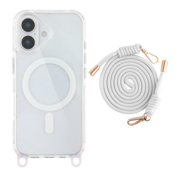 Чохол TPU+PC LanyardCase with MagSafe для iPhone 17