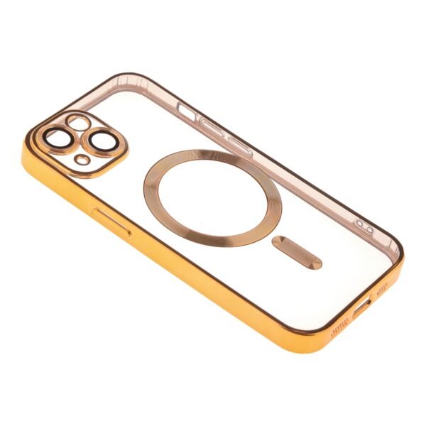 Чохол TPU Metallic Full Camera with Magsafe для iPhone 13