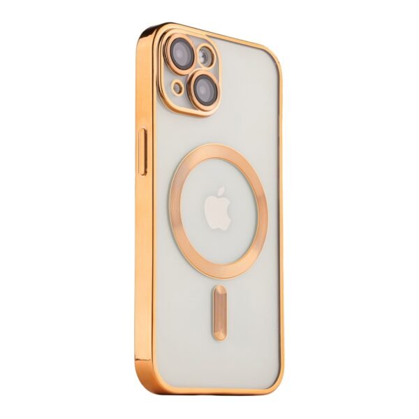 Чохол TPU Metallic Full Camera with Magsafe для iPhone 13