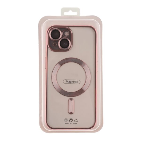 Чохол TPU Metallic Full Camera with Magsafe для iPhone 13