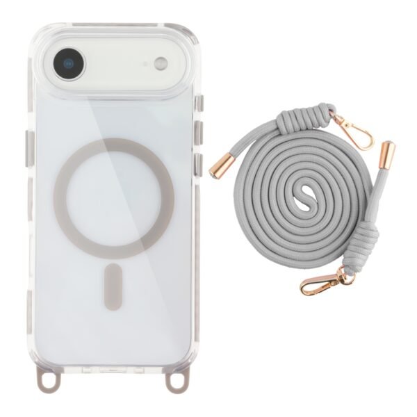 Чохол TPU+PC LanyardCase with MagSafe для iPhone 17 Air