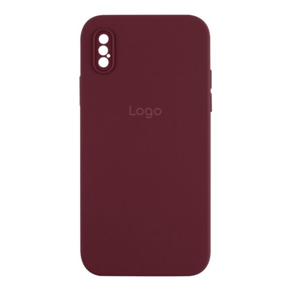 Чохол Silicone Case Square Full Camera для iPhone Xs Max