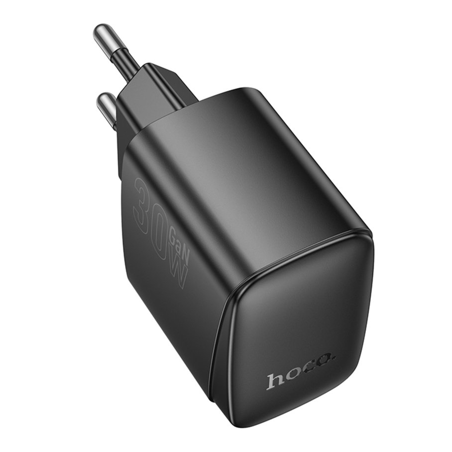 Мережевий Зарядний Пристрій Hoco CS61A 1USB/1USB-C PD/QC 30W GAN - Зображення 3