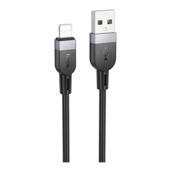 61fd0c98-1474-11f0-80c4-9457a5668888-big.jpg Кабель Hoco X109 Silicone Lightning 2.4A 3m