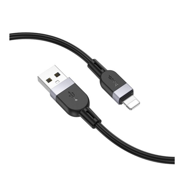61fd0c9a-1474-11f0-80c4-9457a5668888-big.jpg Кабель Hoco X109 Silicone Lightning 2.4A 3m