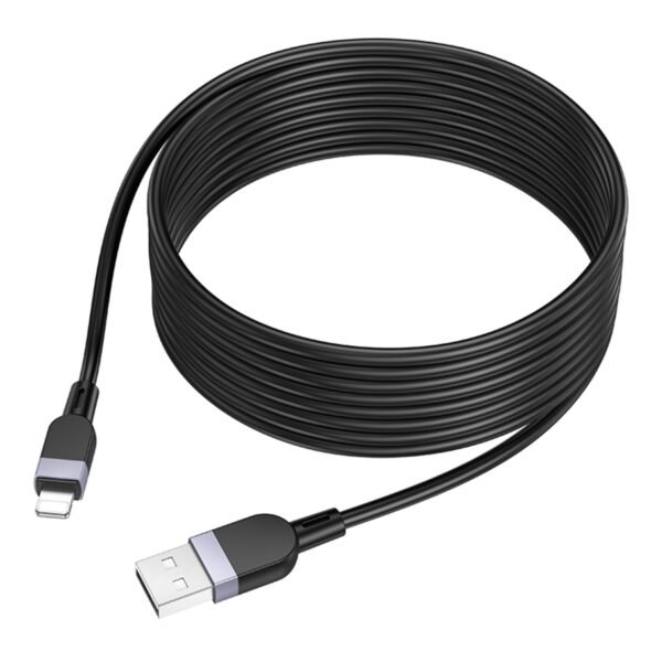 61fd0c9c-1474-11f0-80c4-9457a5668888-big.jpg Кабель Hoco X109 Silicone Lightning 2.4A 3m