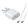 Мережевий Зарядний Пристрій For IP PD35W 16 Pro Max+Type-C to Type-C 1:1