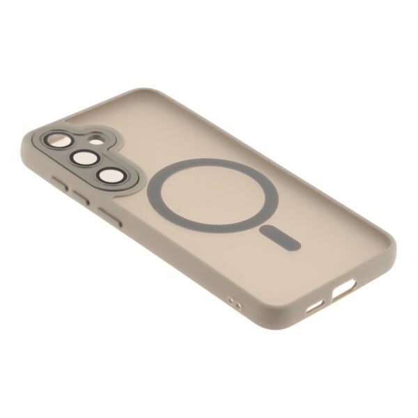 Чохол TPU+PC Magnetic Matte Camera Lens with Magsafe для Samsung Galaxy S25+ 5G (S936)