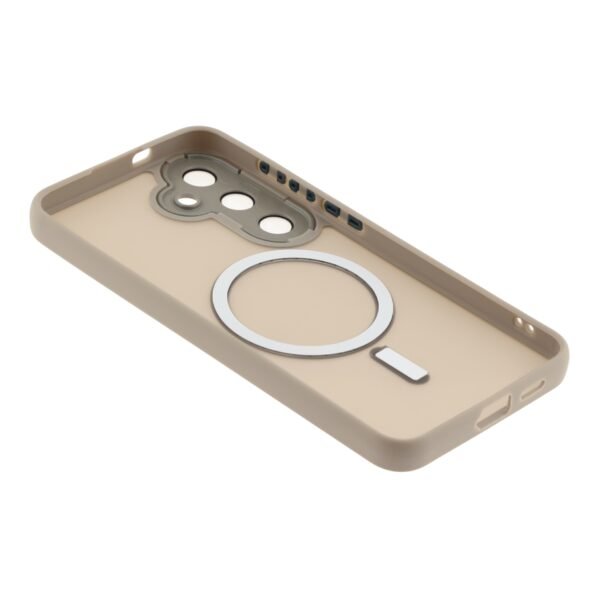Чохол TPU+PC Magnetic Matte Camera Lens with Magsafe для Samsung Galaxy S25+ 5G (S936)