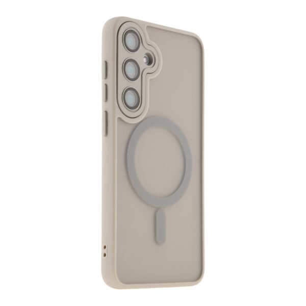 Чохол TPU+PC Magnetic Matte Camera Lens with Magsafe для Samsung Galaxy S25+ 5G (S936)