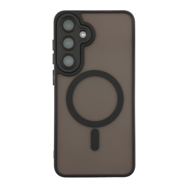 Чохол TPU+PC Magnetic Matte Camera Lens with Magsafe для Samsung Galaxy S25+ 5G (S936)