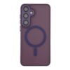 Чохол TPU+PC Magnetic Matte Camera Lens with Magsafe для Samsung Galaxy S25+ 5G (S936)
