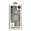 Чохол TPU+PC Magnetic Matte Camera Lens with Magsafe для Samsung Galaxy S25+ 5G (S936)