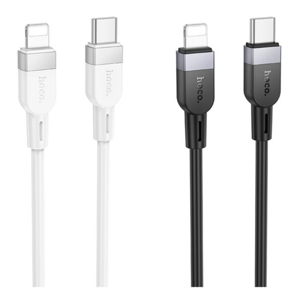 6c1b1011-105c-11f0-80c3-9457a5668888-big.jpg Кабель Hoco X109 Silicone Type-C to Lightning PD27W
