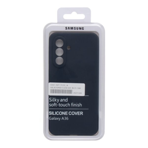 Чохол Liquid Silicone (AA) Full Camera для Samsung Galaxy A36 5G (A366)