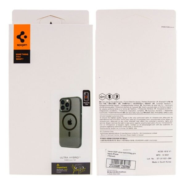 7938401b-0028-11f0-80c1-9457a5668888-big.jpg Чохол TPU+PC Spigen Ultra Hybrid with Magsafe для iPhone 12/12 Pro