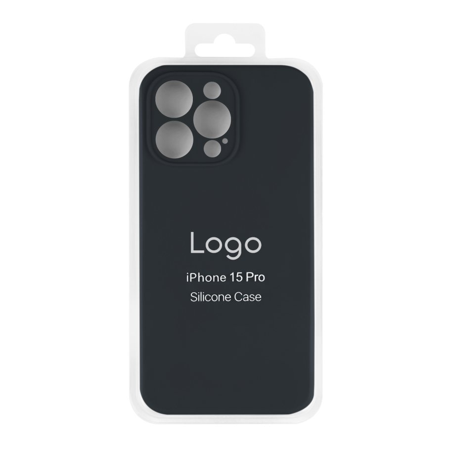 Чохол Silicone Case Full Size with Frame для iPhone 15 Pro - Зображення 3