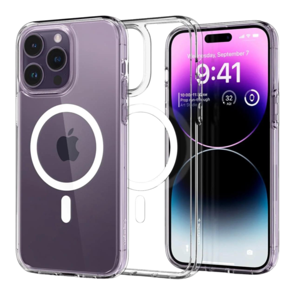 Чохол TPU+PC Spigen Ultra Hybrid with Magsafe для iPhone 14 Pro Max