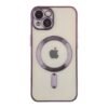 Чохол TPU Metallic Full Camera with Magsafe для iPhone 13