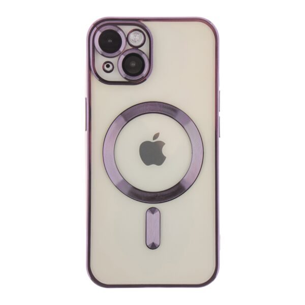 Чохол TPU Metallic Full Camera with Magsafe для iPhone 13