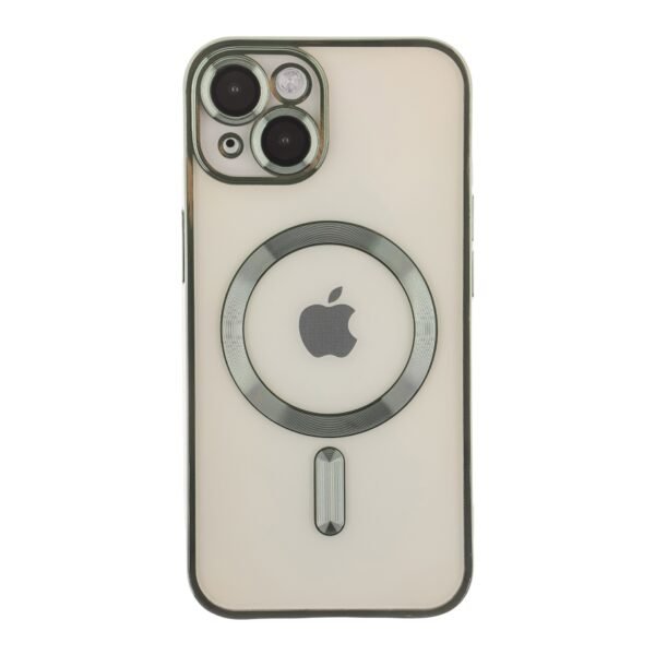 Чохол TPU Metallic Full Camera with Magsafe для iPhone 13