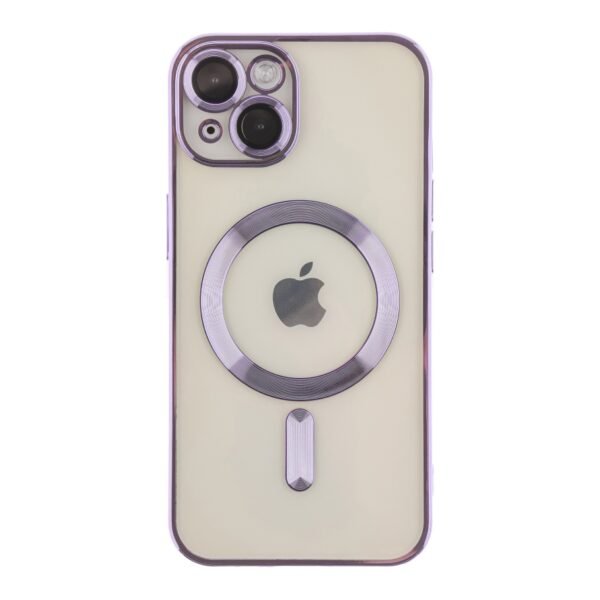 Чохол TPU Metallic Full Camera with Magsafe для iPhone 13
