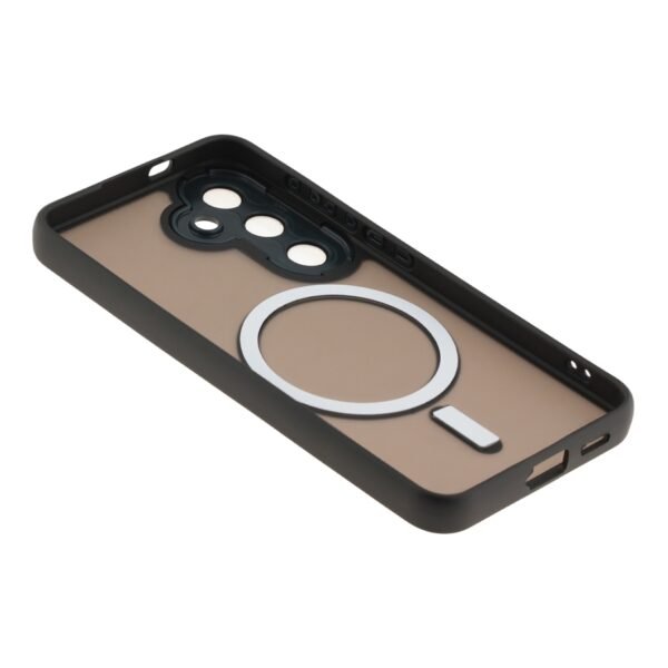 Чохол TPU+PC Magnetic Matte Camera Lens with Magsafe для Samsung Galaxy S25 5G (S931)