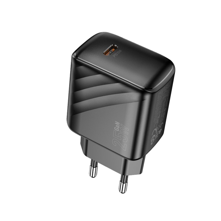 Мережевий Зарядний Пристрій Hoco CS24A 1USB-C PD/QC 25W - Зображення 3