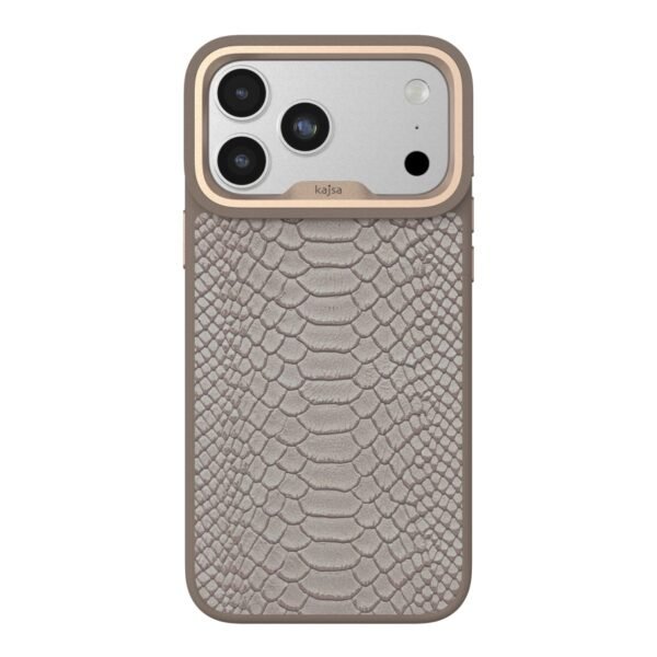 Чохол Kajsa Glamorous Collection Snake Pattern with MagSafe для iPhone 17 Pro