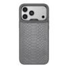 Чохол Kajsa Glamorous Collection Snake Pattern with MagSafe для iPhone 17 Pro