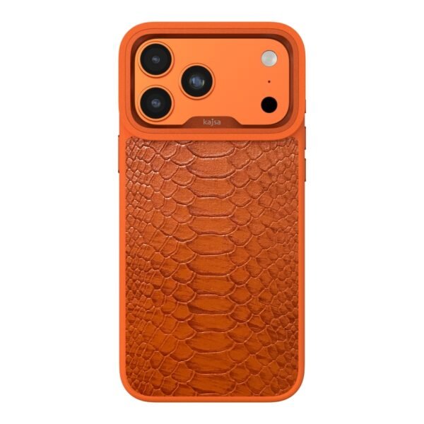 Чохол Kajsa Glamorous Collection Snake Pattern with MagSafe для iPhone 17 Pro