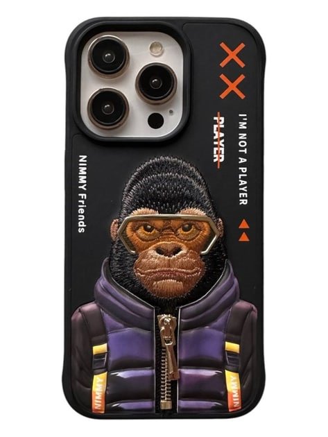 Чохол TPU+PC Nimmy 3D with Metal Buttons для iPhone 15 Pro Max