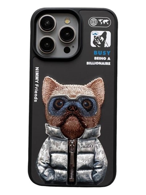 Чохол TPU+PC Nimmy 3D with Metal Buttons для iPhone 15 Pro Max