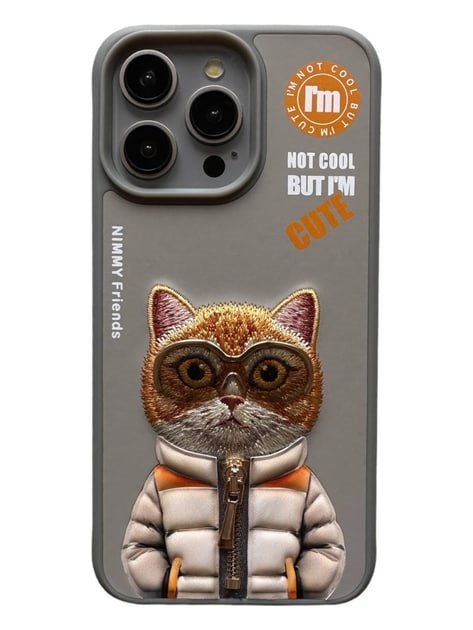Чохол TPU+PC Nimmy 3D with Metal Buttons для iPhone 15 Pro Max