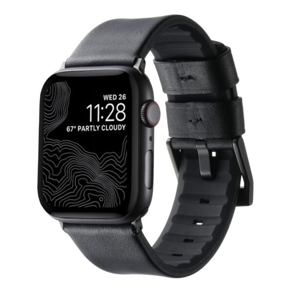 85461e86-559f-11f0-80cb-9457a5668888-big.jpg Ремінець для Apple Watch Leather+Silicone 42/44/45/49 mm