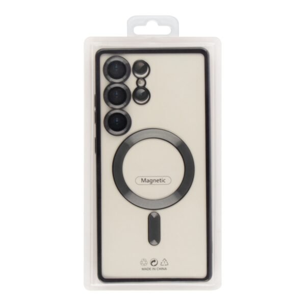 Чoхол TPU Metallic Full Camera with Magsafe для Samsung Galaxy S25 Ultra 5G (S938)